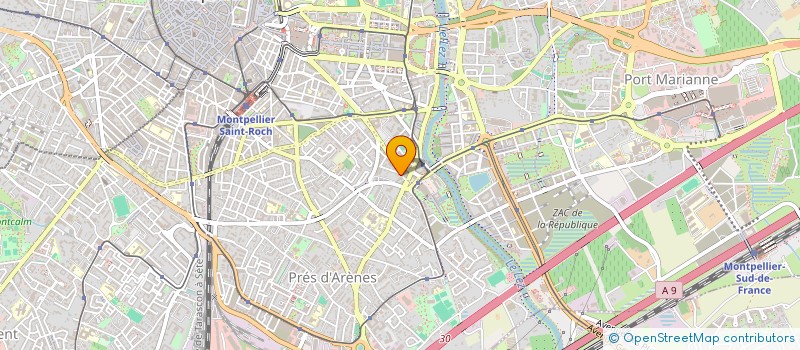 localisation de l'entreprise MONSIEUR FRANCOIS FERRAGUT à MONTPELLIER