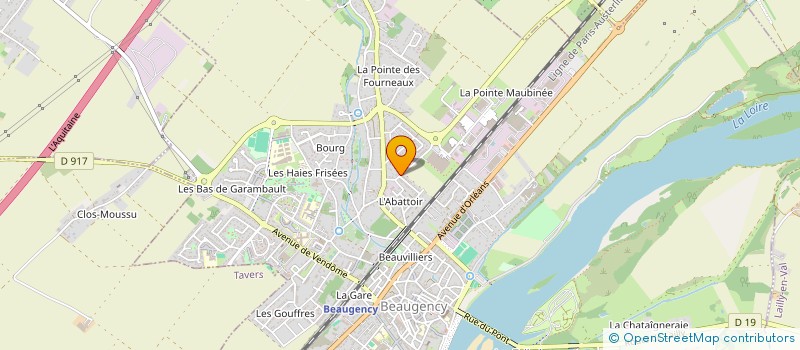 localisation de l'entreprise MONSIEUR FRANCOIS FERRE à BEAUGENCY