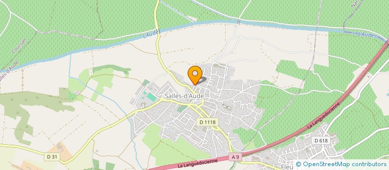 localisation de l'entreprise MONSIEUR FRANCOIS FERRERES  SALLES-D'AUDE