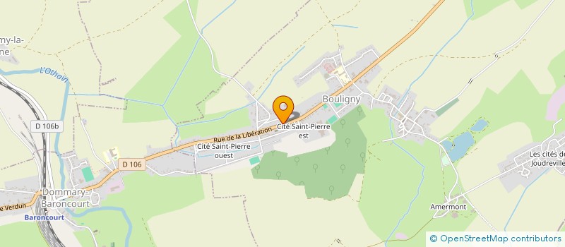 localisation de l'entreprise MONSIEUR FRANCOIS FERY  BOULIGNY