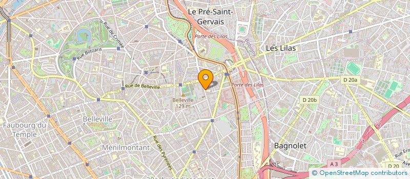 localisation de l'entreprise MONSIEUR FRANCOIS FESNEAU  PARIS