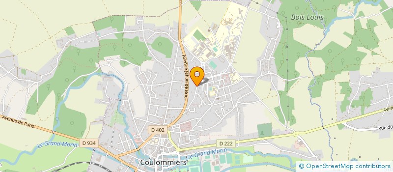 localisation de l'entreprise MONSIEUR FRANCOIS FEUILLET à COULOMMIERS
