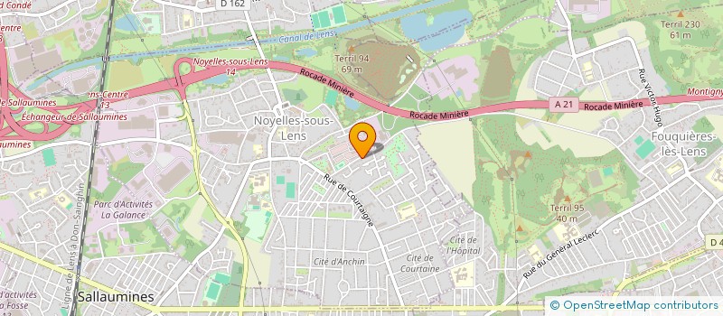 localisation de l'entreprise MONSIEUR FRANCOIS FIABANE  NOYELLES-SOUS-LENS