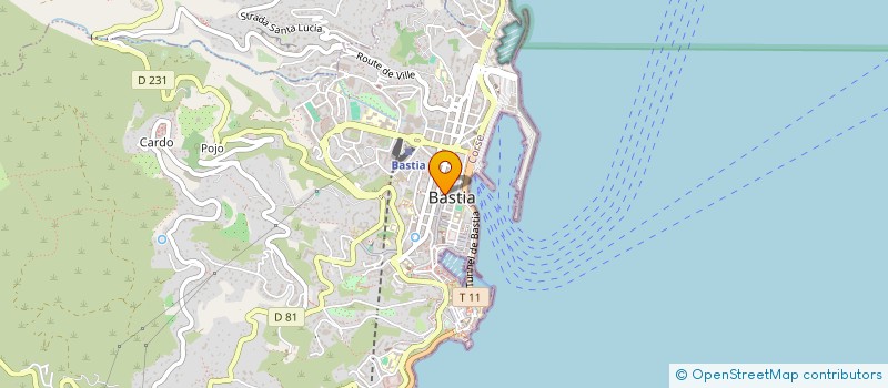 localisation de l'entreprise MONSIEUR FRANCOIS FILIPPINI à BASTIA