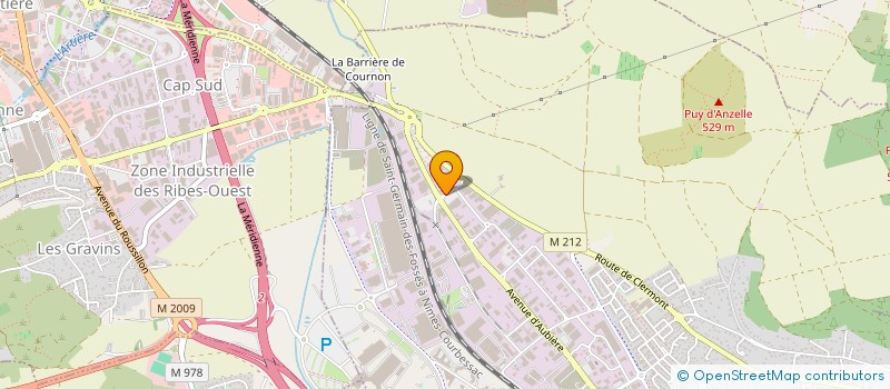 localisation de l'entreprise MONSIEUR FRANCOIS FILLIAS  COURNON-D'AUVERGNE