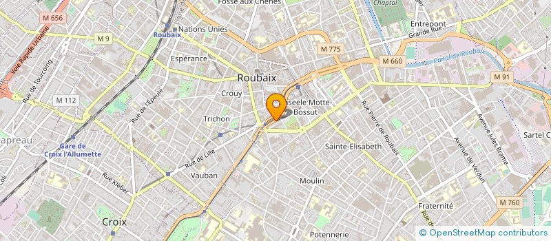 localisation de l'entreprise MONSIEUR FRANCOIS FINET à MARCQ-EN-BARŒUL