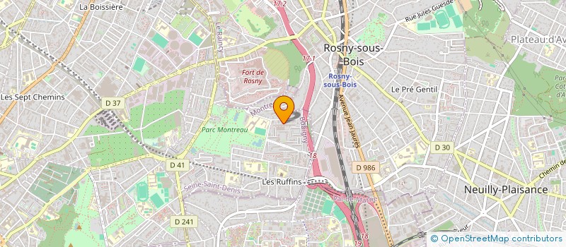 localisation de l'entreprise MONSIEUR FRANCOIS FISCHER à MONTREUIL