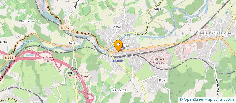 localisation de l'entreprise MONSIEUR FRANCOIS FISCHMALLER  LOZANNE