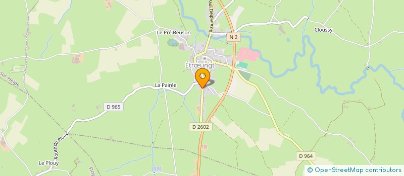 localisation de l'entreprise MONSIEUR FRANCOIS FISTEBERG  ETRUNGT