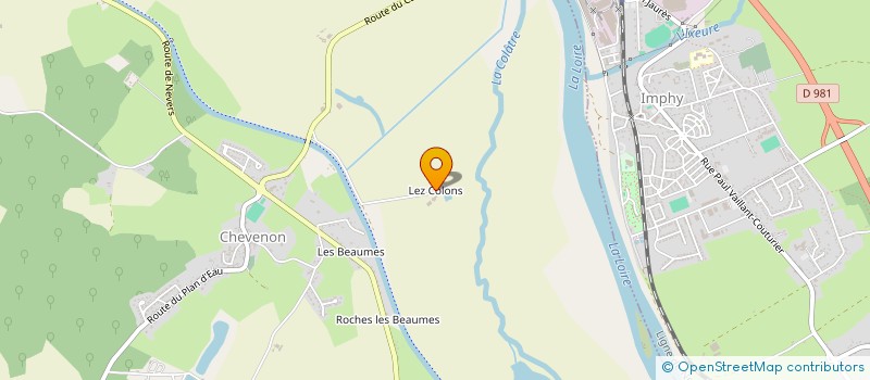 localisation de l'entreprise MONSIEUR FRANCOIS FITY à CHEVENON
