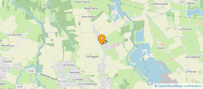 localisation de l'entreprise MONSIEUR FRANCOIS FLOTAT  BUELLAS