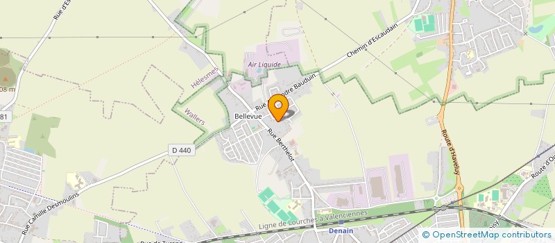 localisation de l'entreprise MONSIEUR FRANCOIS FONDU  DENAIN