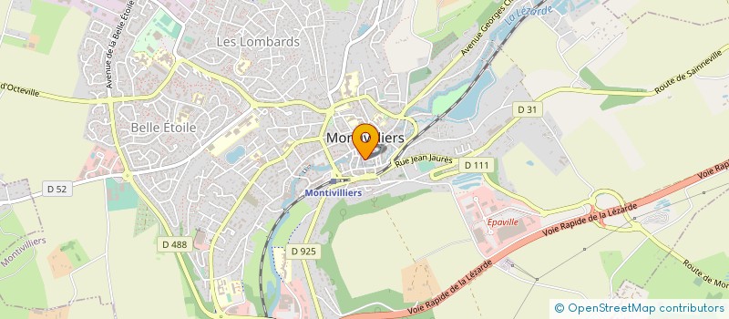 localisation de l'entreprise MONSIEUR FRANCOIS FONTAINE à MONTIVILLIERS
