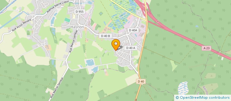 localisation de l'entreprise MONSIEUR FRANCOIS FONTAINE  HASNON