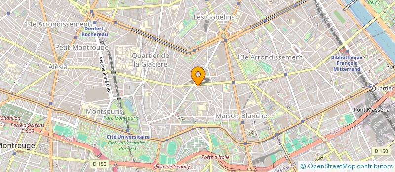 localisation de l'entreprise MONSIEUR FRANCOIS FONTAINE  PARIS