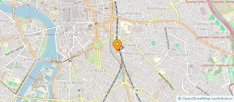 localisation de l'entreprise MONSIEUR FRANCOIS FONTANEAU à TOULOUSE