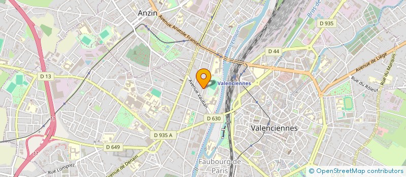 localisation de l'entreprise MONSIEUR FRANCOIS FONTENELLE à VALENCIENNES