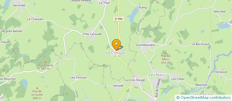 localisation de l'entreprise MONSIEUR FRANCOIS FONTY à LIOUX-LES-MONGES