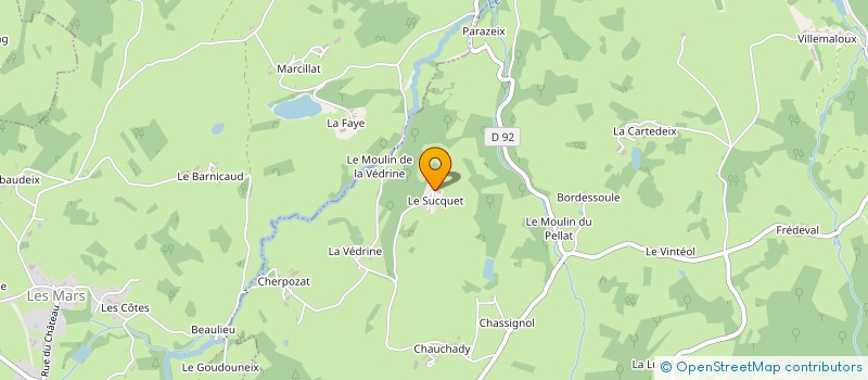 localisation de l'entreprise MONSIEUR FRANCOIS FONTY à DONTREIX