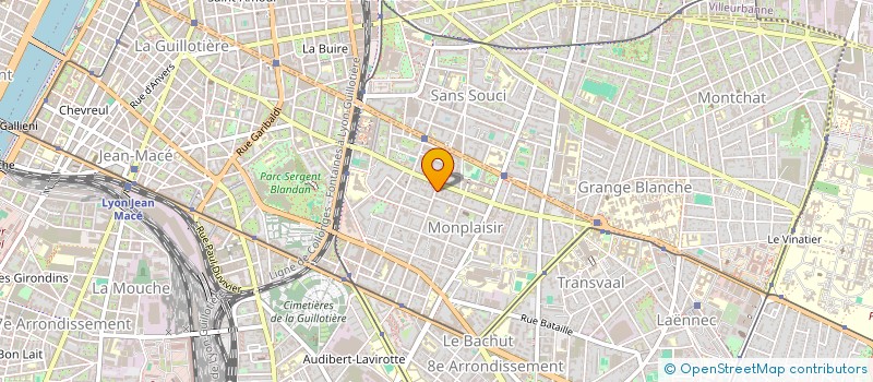localisation de l'entreprise MONSIEUR FRANCOIS FORAY à LYON