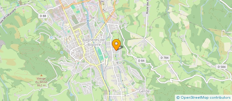 localisation de l'entreprise MONSIEUR FRANCOIS FORNES  GERDE