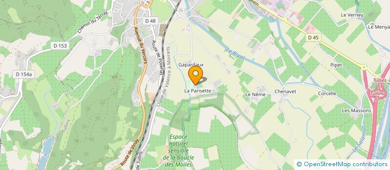 localisation de l'entreprise MONSIEUR FRANCOIS FORNONI à TULLINS
