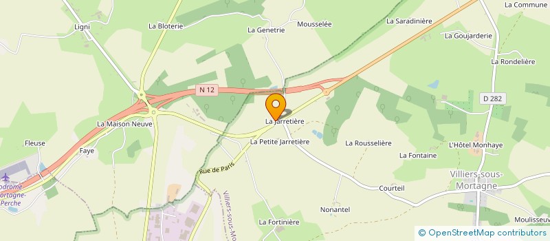 localisation de l'entreprise MONSIEUR FRANCOIS FOSSE à VILLIERS-SOUS-MORTAGNE