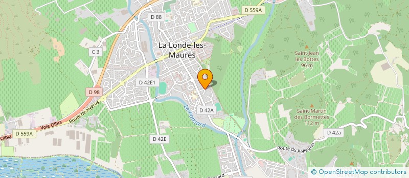 localisation de l'entreprise MONSIEUR FRANCOIS FOSTINELLI à LA LONDE LES MAURES