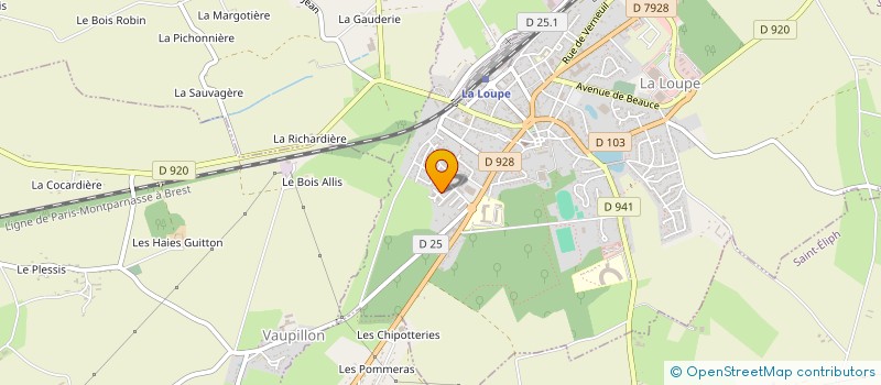 localisation de l'entreprise MONSIEUR FRANCOIS FOUCAULT à LA LOUPE