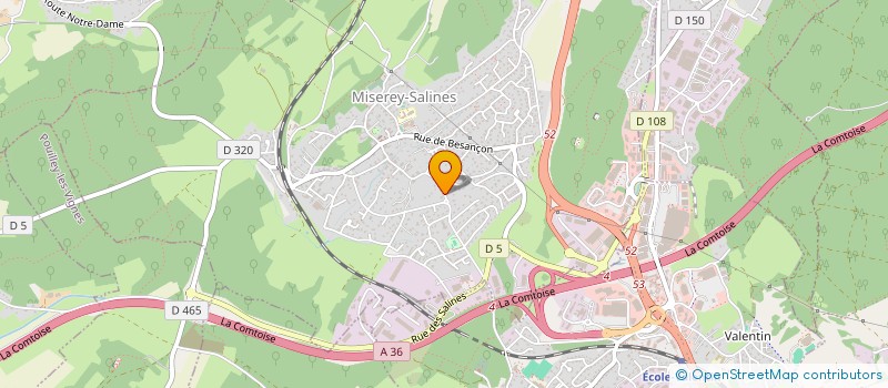 localisation de l'entreprise MONSIEUR FRANCOIS FOUCAUT  BOULOT