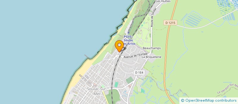 localisation de l'entreprise MONSIEUR FRANCOIS FOUGERE  SOULAC-SUR-MER