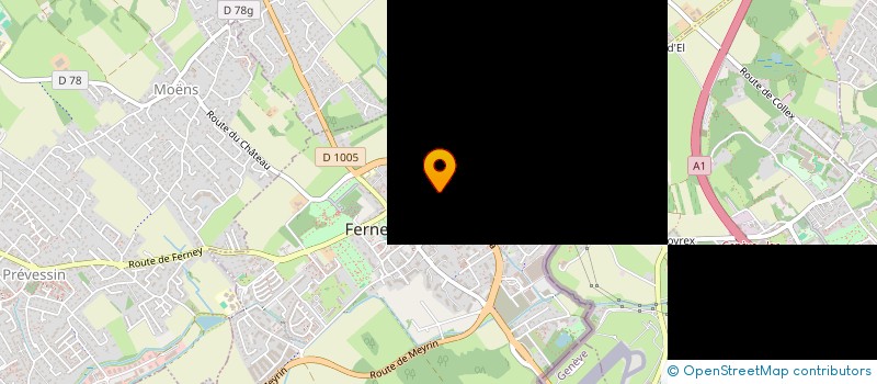 localisation de l'entreprise MONSIEUR FRANCOIS FOUINAT à FERNEY-VOLTAIRE