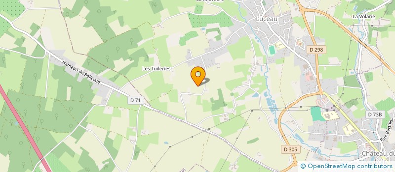 localisation de l'entreprise MONSIEUR FRANCOIS FOUQUET  LUCEAU