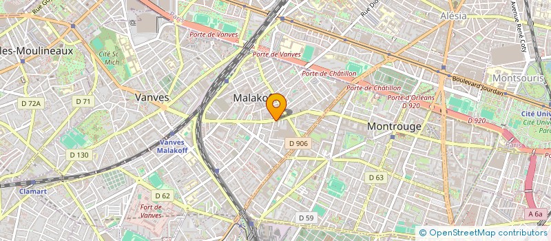 localisation de l'entreprise MONSIEUR FRANCOIS FOURMOND à MALAKOFF