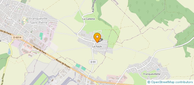 localisation de l'entreprise MONSIEUR FRANCOIS FOURNEAUX  FRANQUEVILLE-SAINT-PIERRE