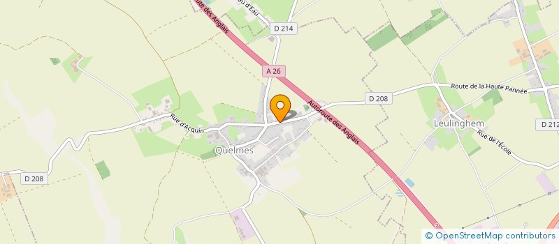 localisation de l'entreprise MONSIEUR FRANCOIS FOURNEL  QUELMES