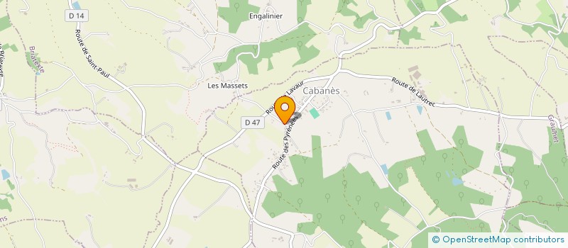 localisation de l'entreprise MONSIEUR FRANCOIS FOURNIE à LAVAUR