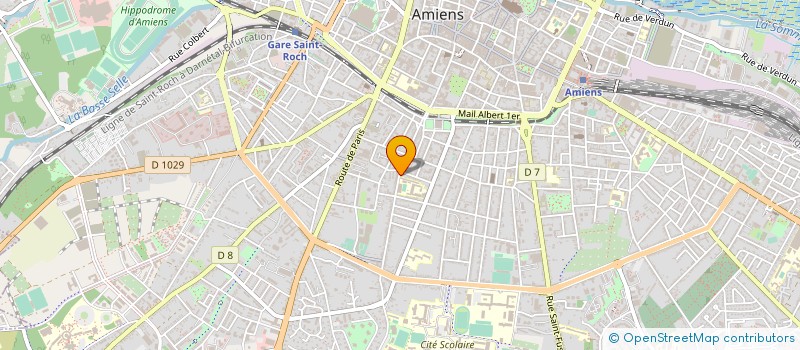 localisation de l'entreprise MONSIEUR FRANCOIS FOURNIER à AMIENS