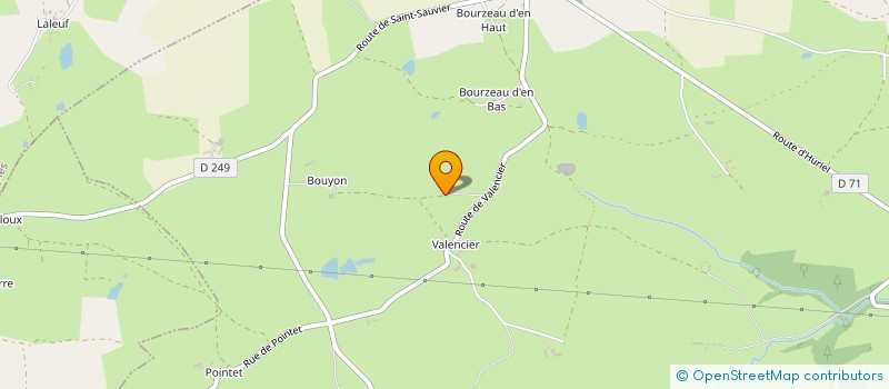 localisation de l'entreprise MONSIEUR FRANCOIS FOURNY  MESPLES