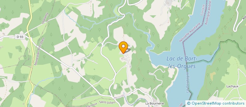 localisation de l'entreprise MONSIEUR FRANCOIS FOURNY  MONESTIER-PORT-DIEU