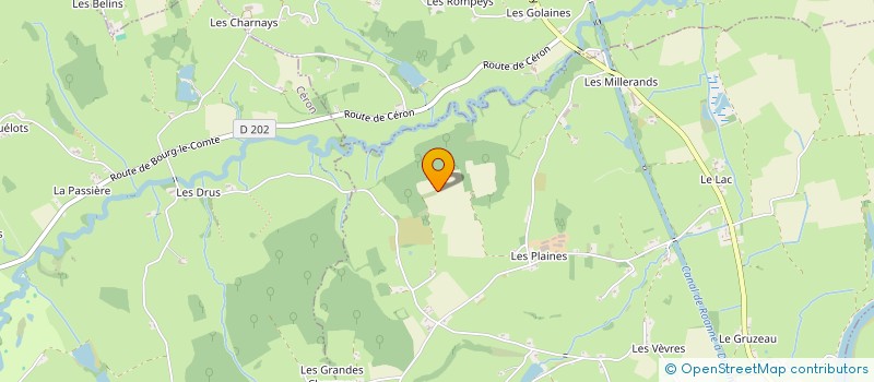 localisation de l'entreprise MONSIEUR FRANCOIS FRAIZY  VARENNE-L ARCONCE