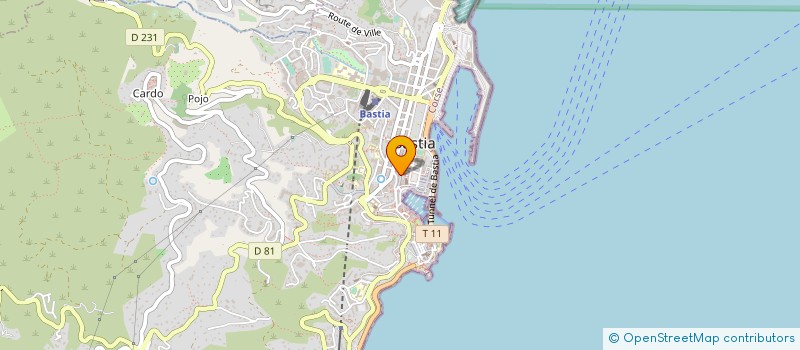localisation de l'entreprise MONSIEUR FRANCOIS FRANCHI à BASTIA
