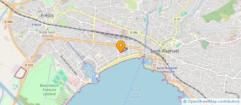 localisation de l'entreprise MONSIEUR FRANCOIS FREIER à FREJUS