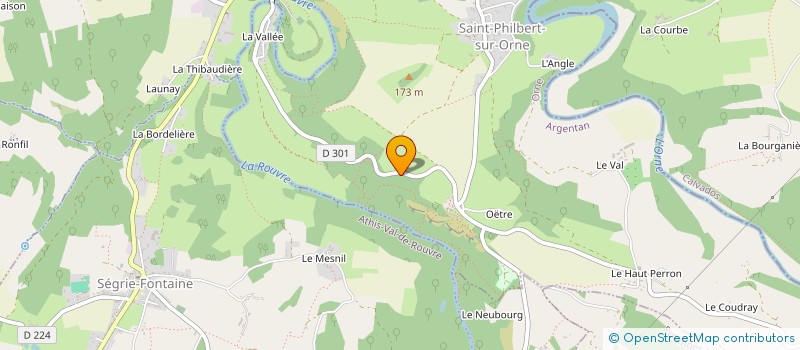 localisation de l'entreprise MONSIEUR FRANCOIS FRENEE à MENIL HUBERT SUR ORNE