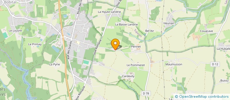 localisation de l'entreprise MONSIEUR FRANCOIS FRERE  TREVRON