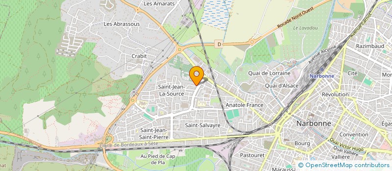 localisation de l'entreprise MONSIEUR FRANCOIS FRESNO à NARBONNE