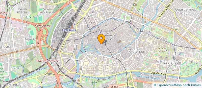 localisation de l'entreprise MONSIEUR FRANCOIS FREUNDLICH à STRASBOURG