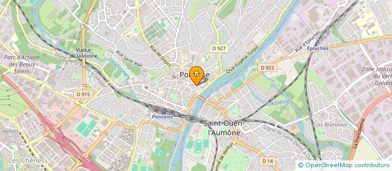 localisation de l'entreprise MONSIEUR FRANCOIS FREYSSENGE  PONTOISE