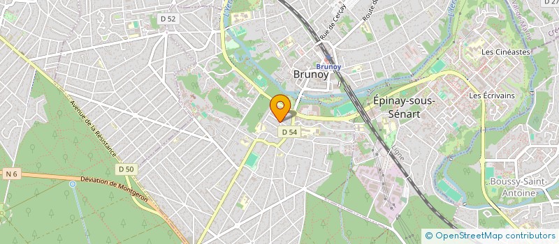 localisation de l'entreprise MONSIEUR FRANCOIS FRICK  BRUNOY