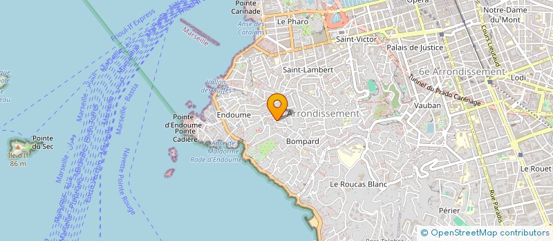 localisation de l'entreprise MONSIEUR FRANCOIS FRITZ à MARSEILLE 7EME